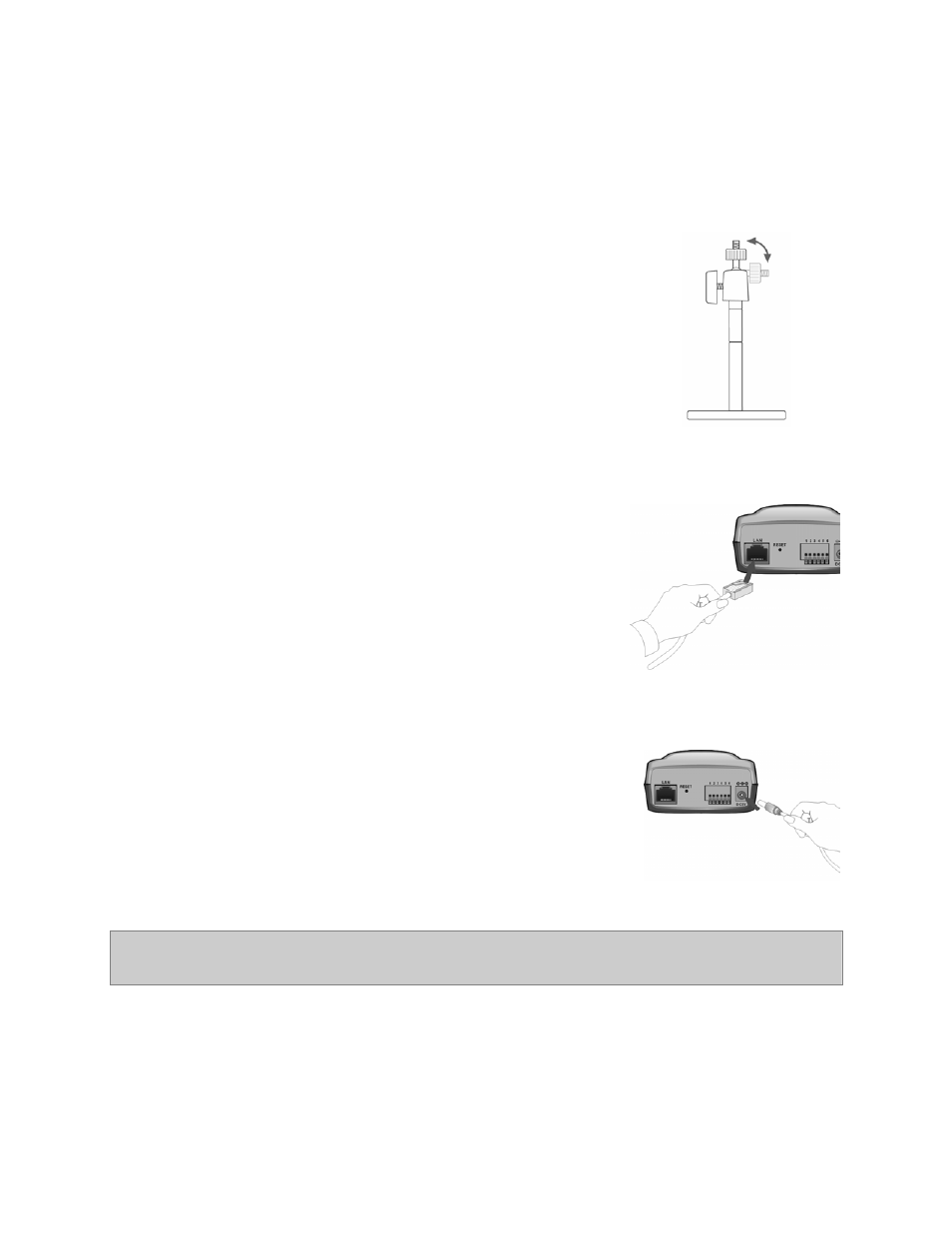 Hardware installation | Airlink SkyIPCam310 User Manual | Page 9 / 63