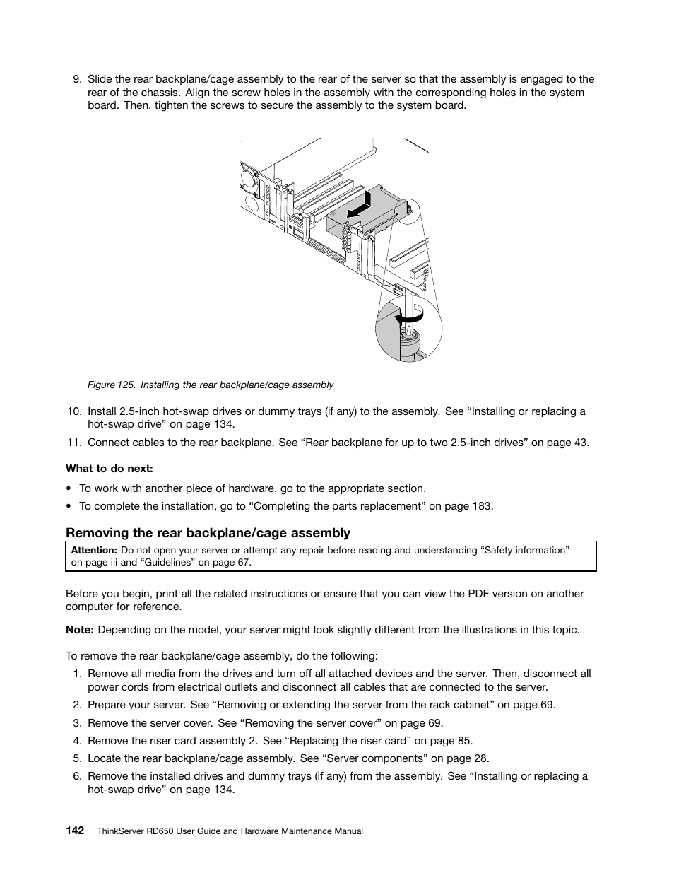 Lenovo ThinkServer RD650 User Manual | Page 156 / 226