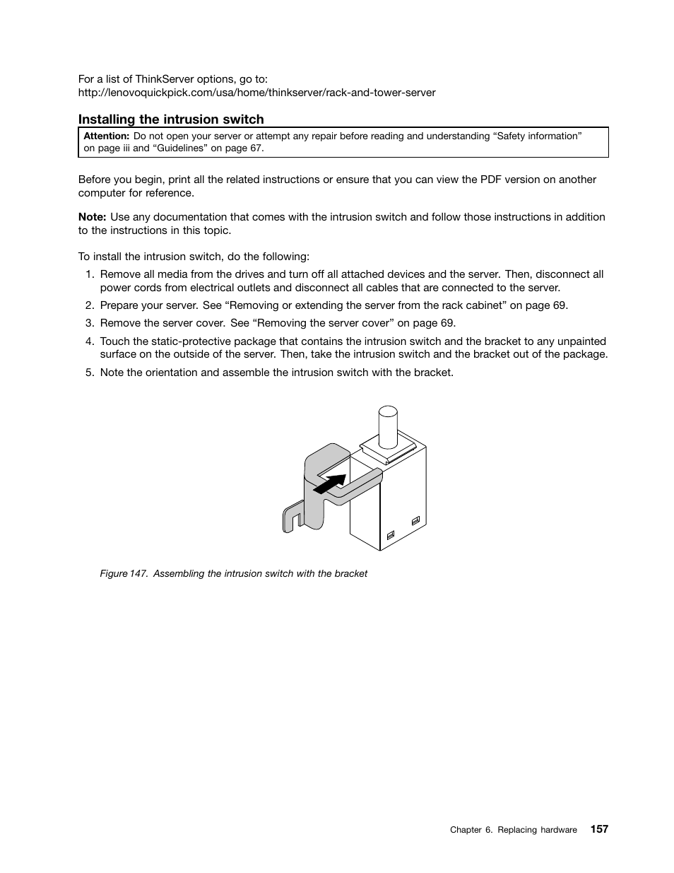 Lenovo ThinkServer RD650 User Manual | Page 171 / 226