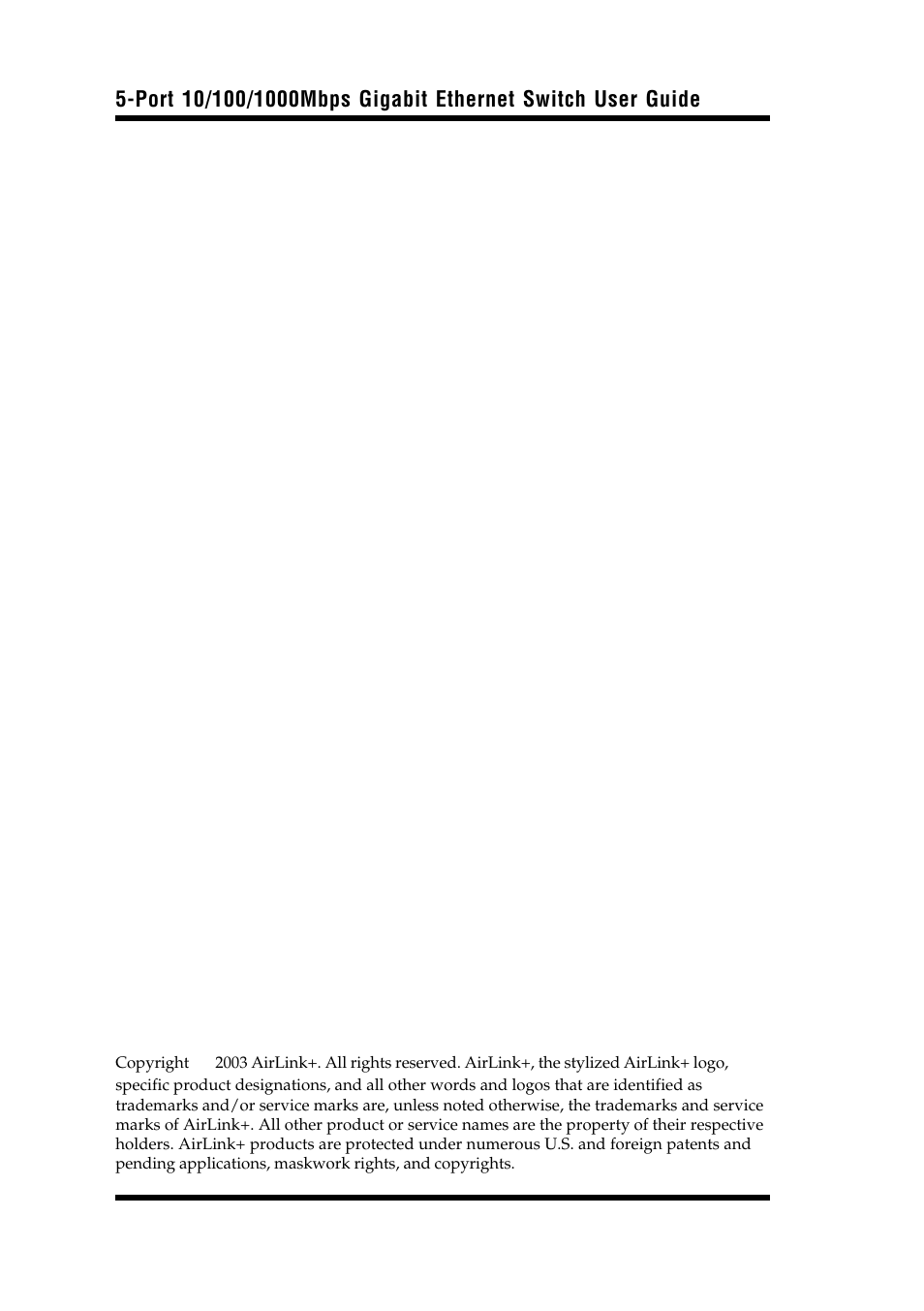 Airlink UG-AGIGA5SW-1105 User Manual | Page 16 / 16