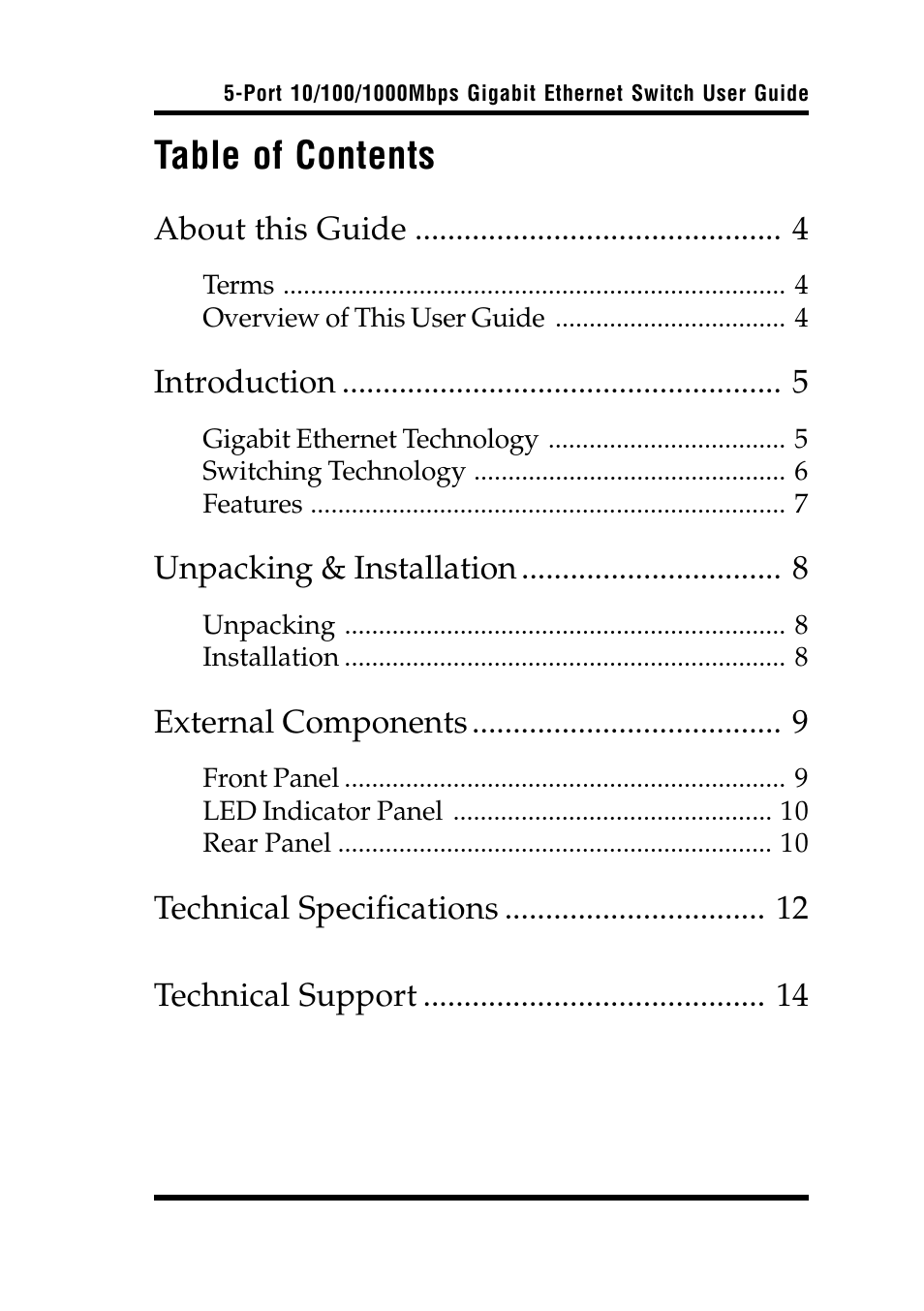 Airlink UG-AGIGA5SW-1105 User Manual | Page 3 / 16