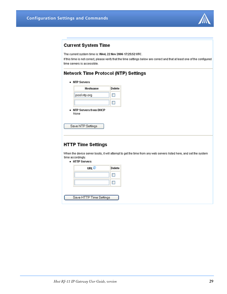 Security settings | Airlink RJ-11 User Manual | Page 30 / 49