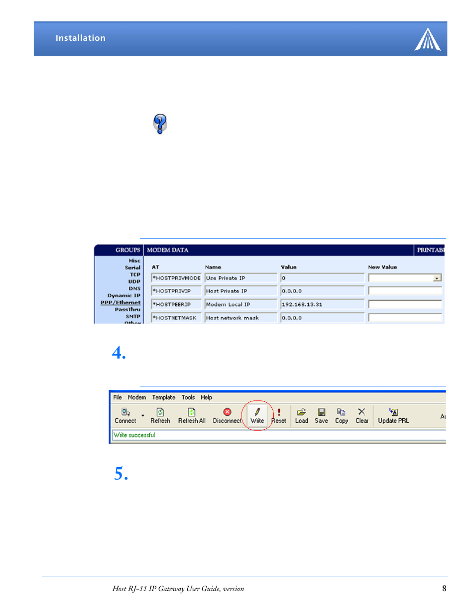 Airlink RJ-11 User Manual | Page 9 / 49