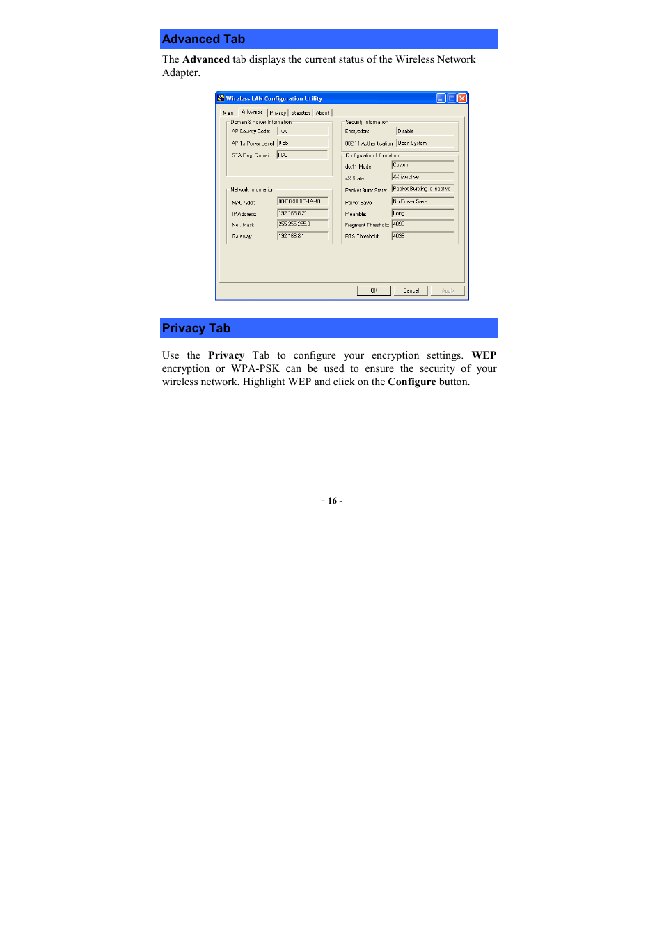 Airlink AWLC3025 User Manual | Page 20 / 27