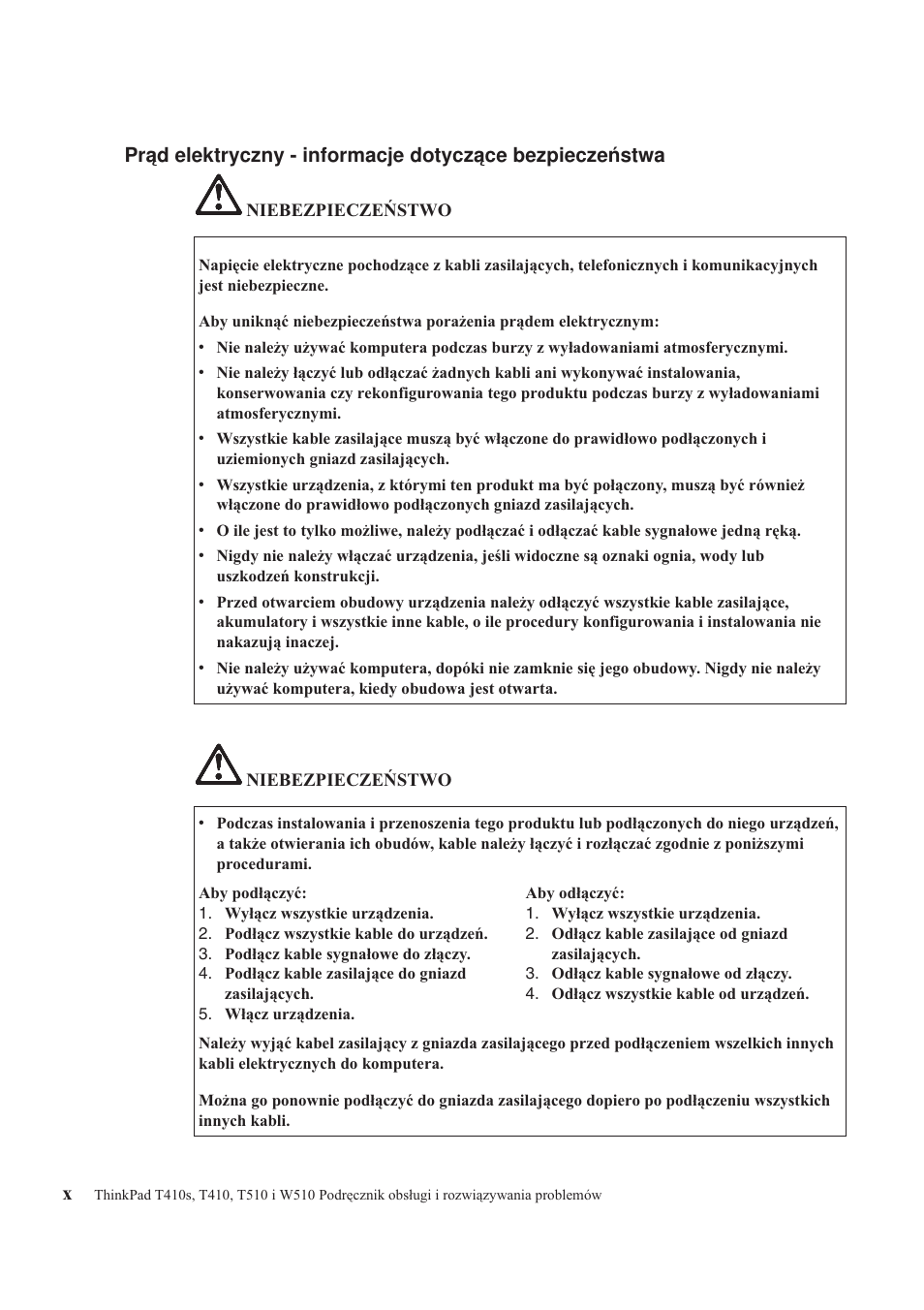 Lenovo ThinkPad T410s User Manual | Page 10 / 48
