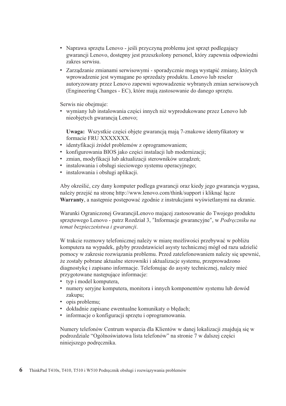 Lenovo ThinkPad T410s User Manual | Page 20 / 48