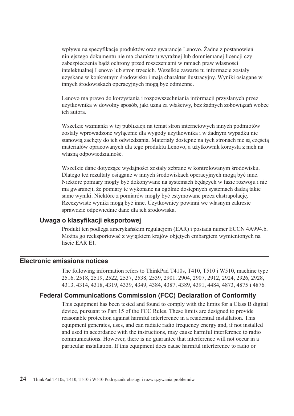 Lenovo ThinkPad T410s User Manual | Page 38 / 48