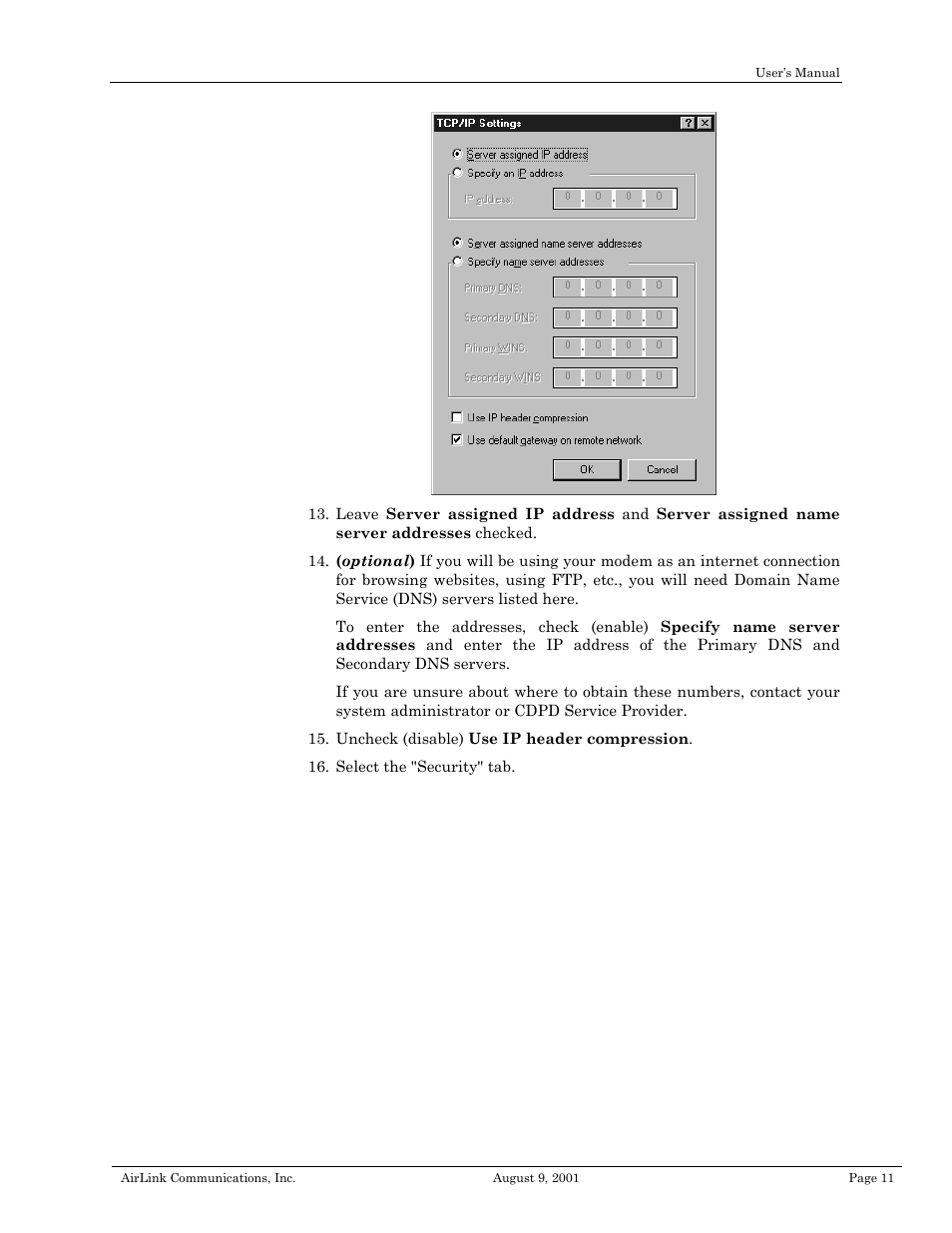 Airlink Raven II User Manual | Page 15 / 32