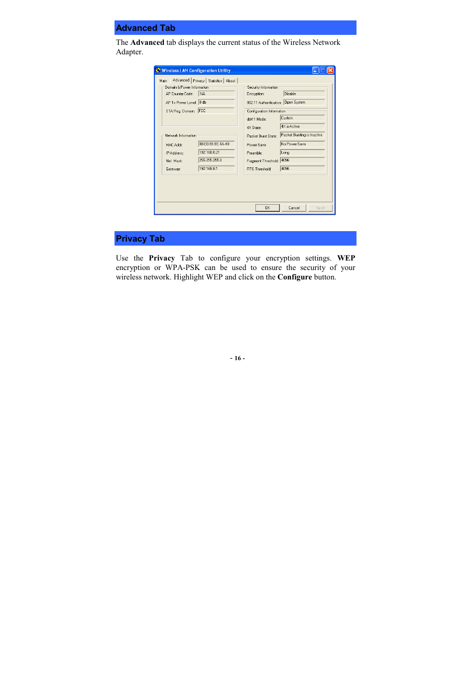 Airlink AWLH3025 User Manual | Page 20 / 27