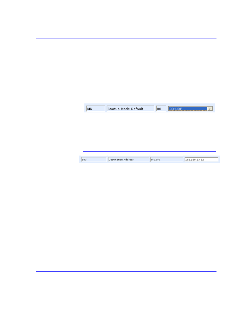 Default power-up mode, Figure 7. wireless ace: udp power-up mode, Host raven ip | Figure 8. wireless ace: destination ip, Dynamic ips, Wireless ace: udp power-up mode 41, Wireless ace: destination ip 41 | Airlink Raven GPRS User Manual | Page 49 / 107