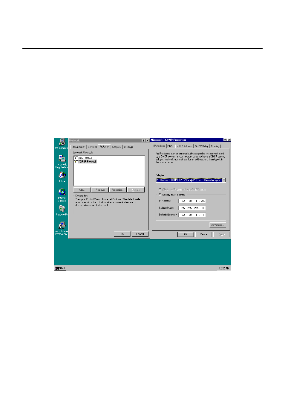 Windows nt4.0 | Airlink ARW027 User Manual | Page 19 / 46
