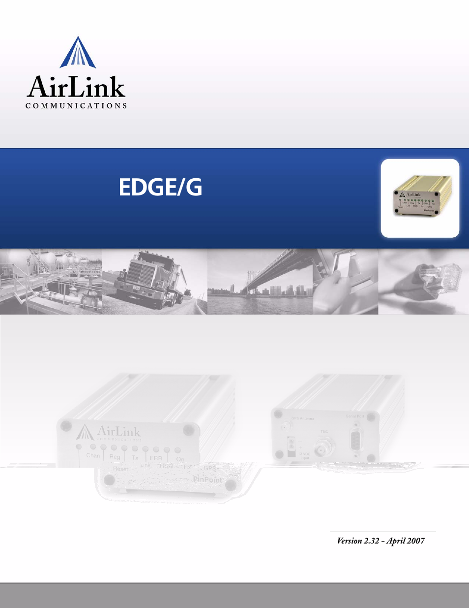 Airlink PinPoint EDGE/GPRS User Manual | 156 pages