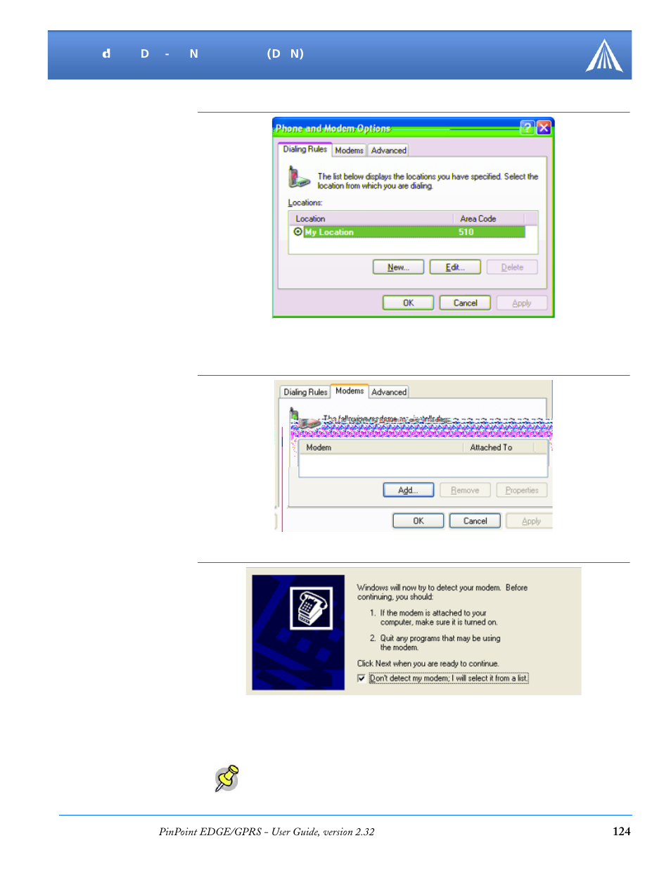 Airlink PinPoint EDGE/GPRS User Manual | Page 130 / 156