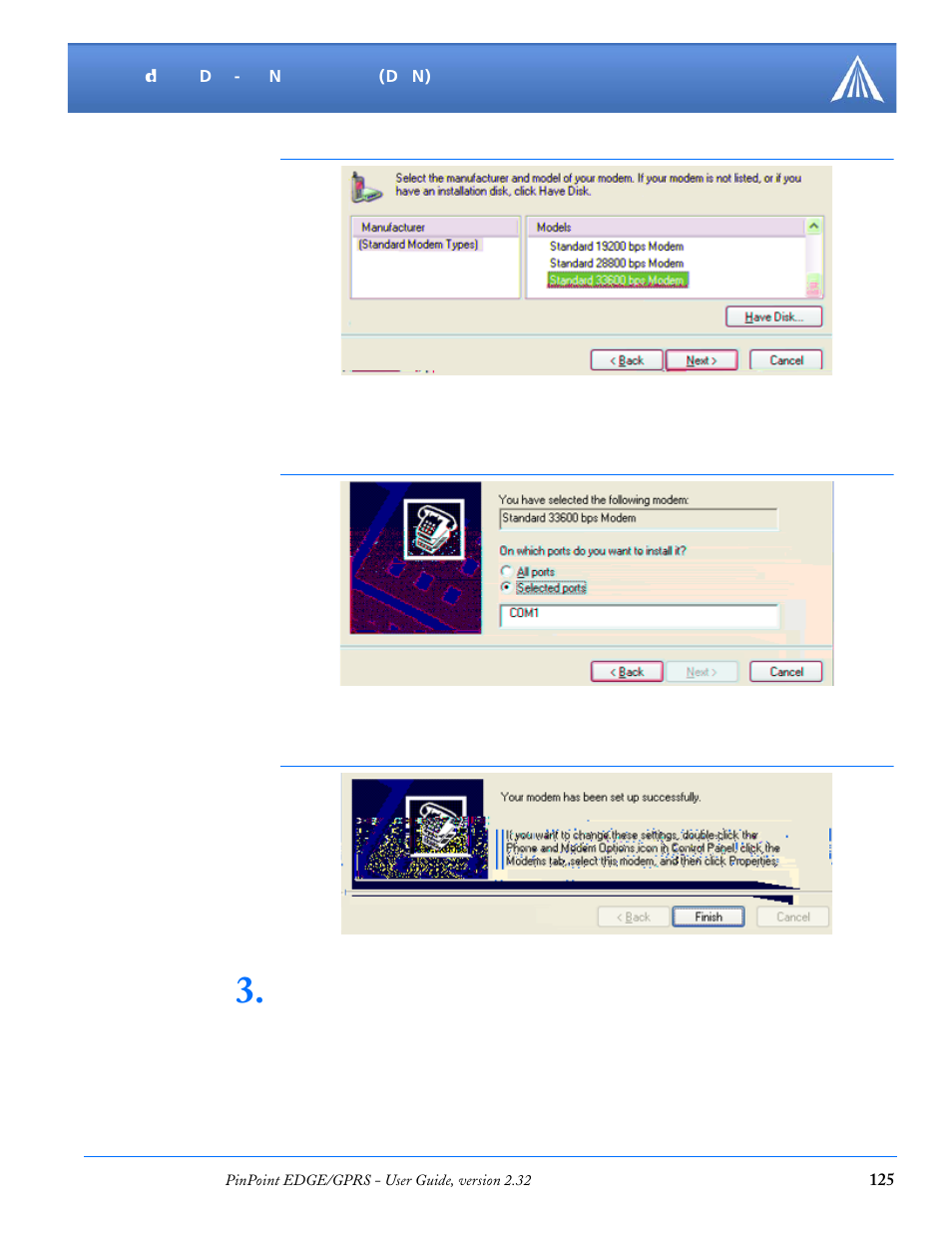 Airlink PinPoint EDGE/GPRS User Manual | Page 131 / 156