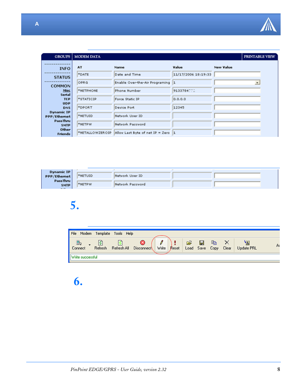 Airlink PinPoint EDGE/GPRS User Manual | Page 14 / 156