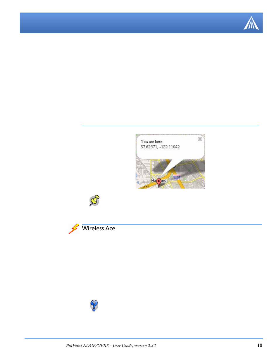 Wireless ace | Airlink PinPoint EDGE/GPRS User Manual | Page 16 / 156