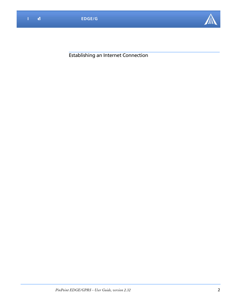 Establishing an internet connection, Dynamic vs. static ip addresses | Airlink PinPoint EDGE/GPRS User Manual | Page 8 / 156