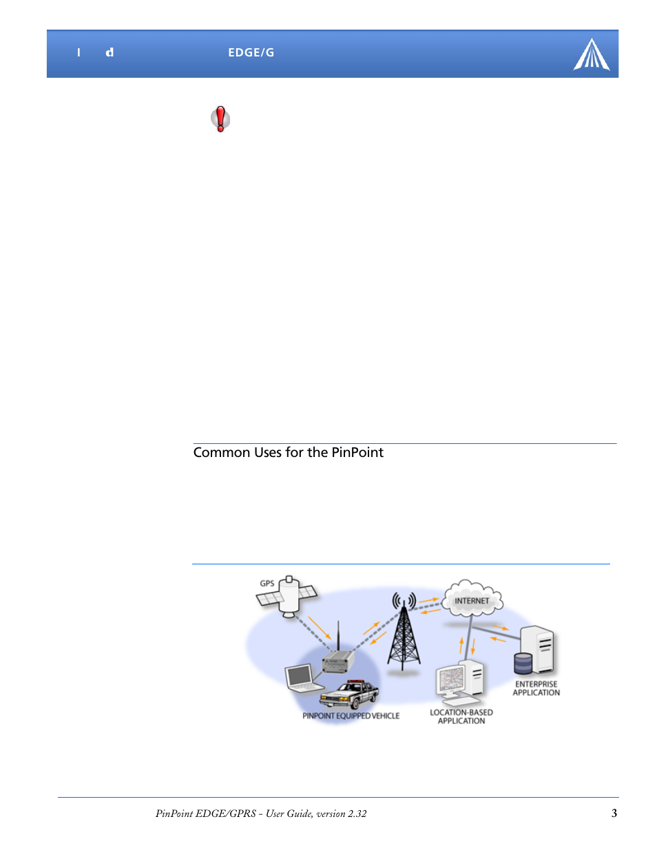 Using your pinpoint to connect to the internet, Common uses for the pinpoint | Airlink PinPoint EDGE/GPRS User Manual | Page 9 / 156