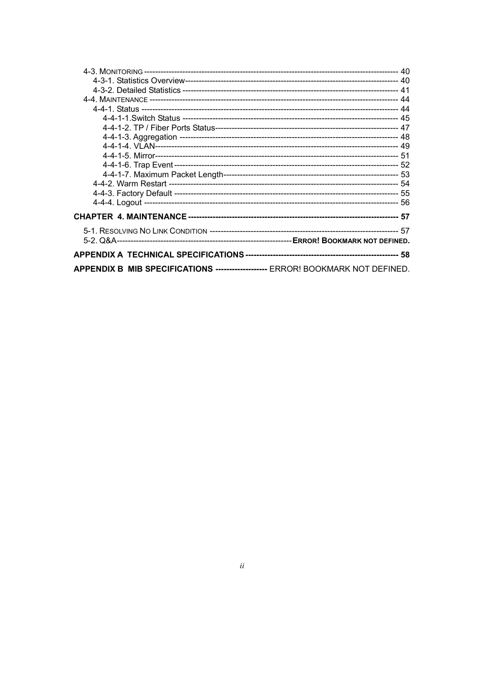 Alloy Computer Products 16-PORT GIGABIT WEB SMART SWITCH GSS-16T2SFP User Manual | Page 4 / 66