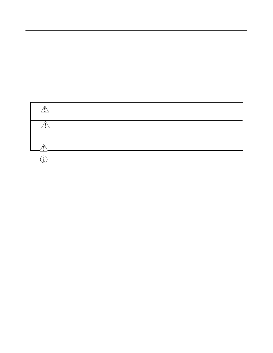 Zu beachtende sicherheitsmassregeln, Warnung, Vorsicht | CITIZEN iDP-3410 User Manual | Page 136 / 152