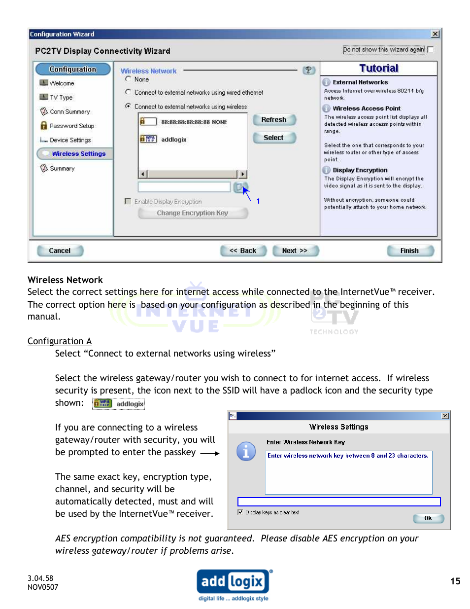Addlogix IV-2020 User Manual | Page 15 / 29