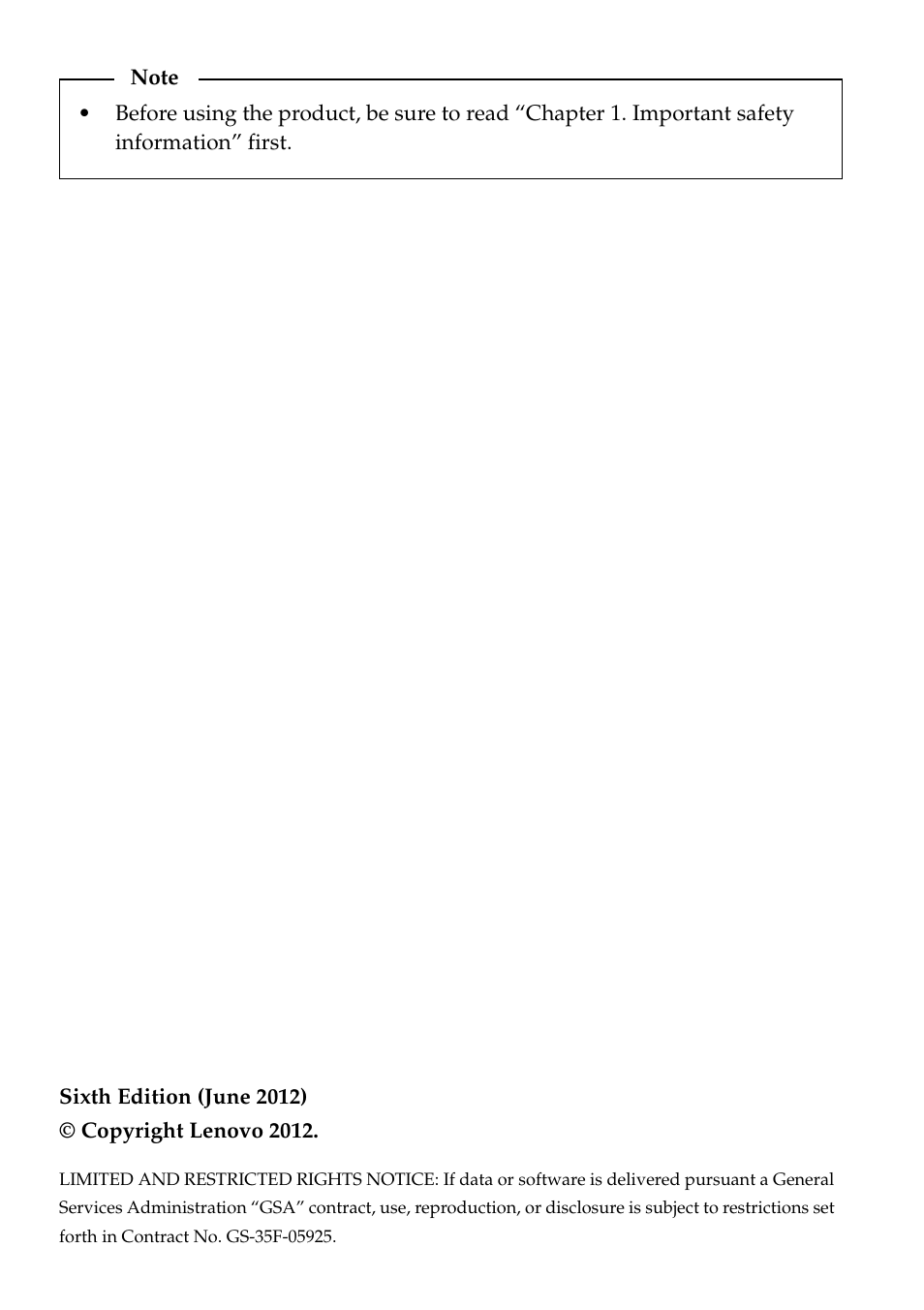 Lenovo Safety and General Information Guide User Manual | Page 3 / 49