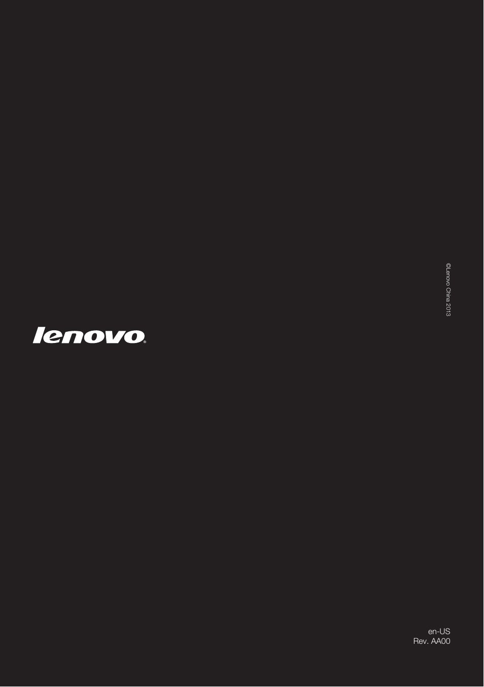 Lenovo Yoga 2 13 Notebook Lenovo User Manual | Page 38 / 38