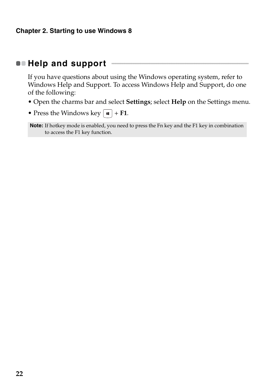 Help and support | Lenovo IdeaPad U330p Notebook User Manual | Page 26 / 36