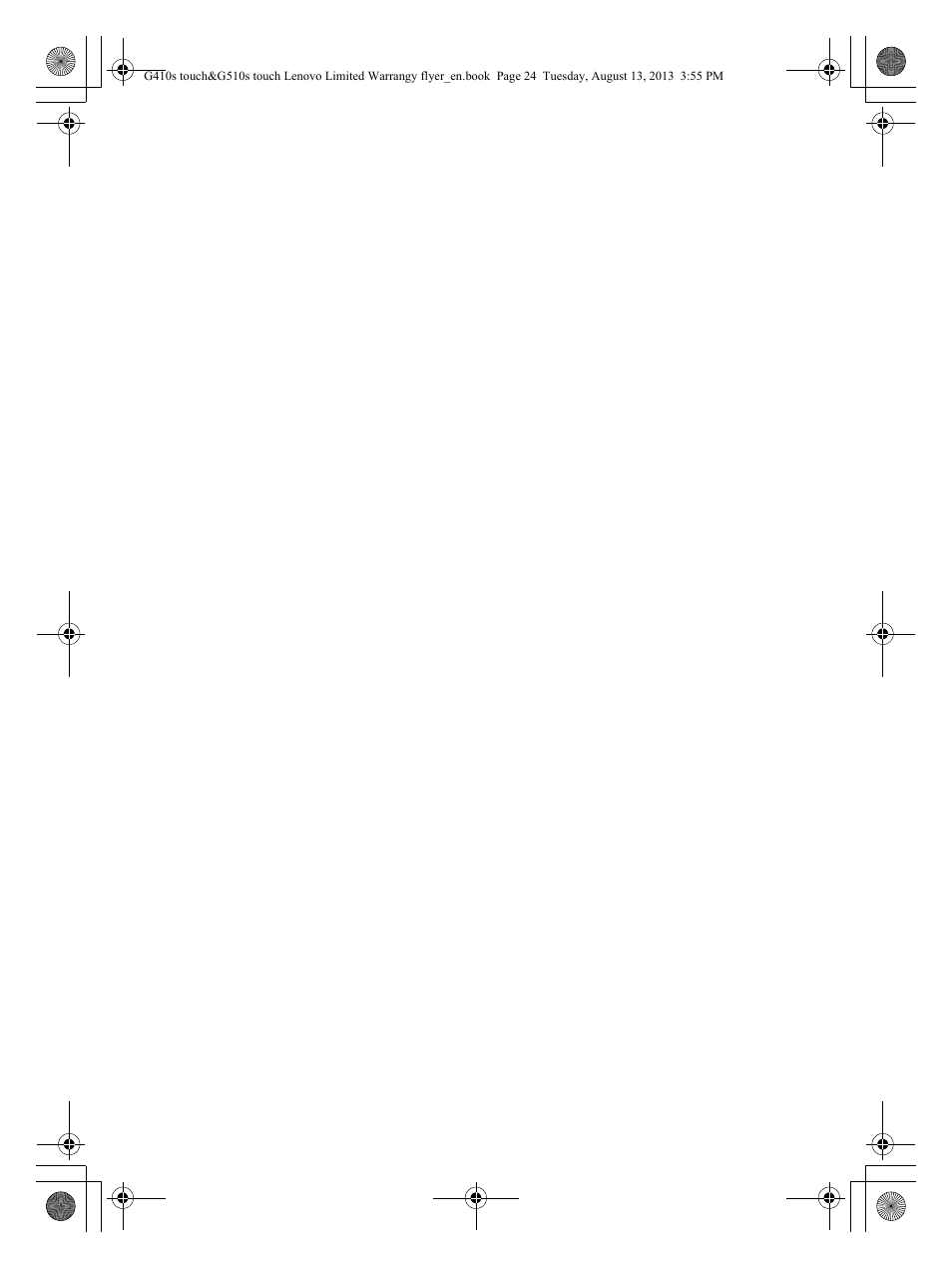 Lenovo G510s Touch Notebook User Manual | Page 24 / 24