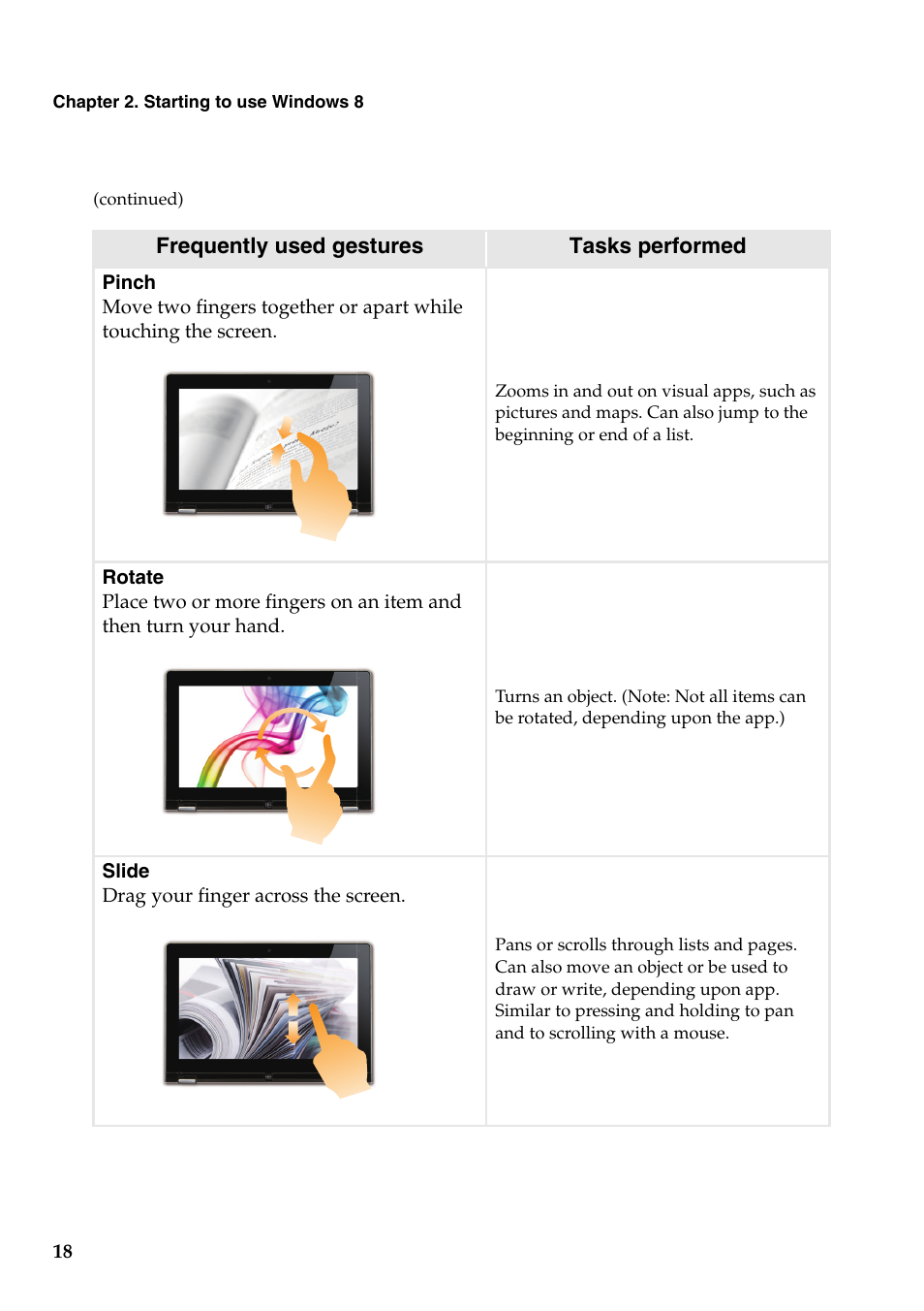 Lenovo IdeaPad Z400 Notebook User Manual | Page 22 / 35