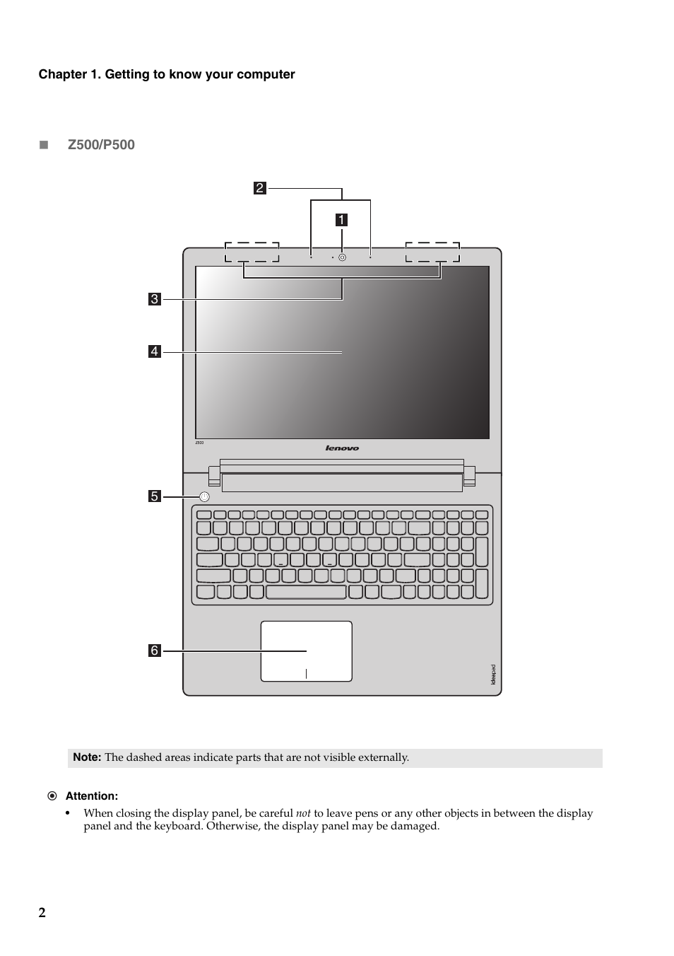 Lenovo IdeaPad Z400 Notebook User Manual | Page 6 / 35