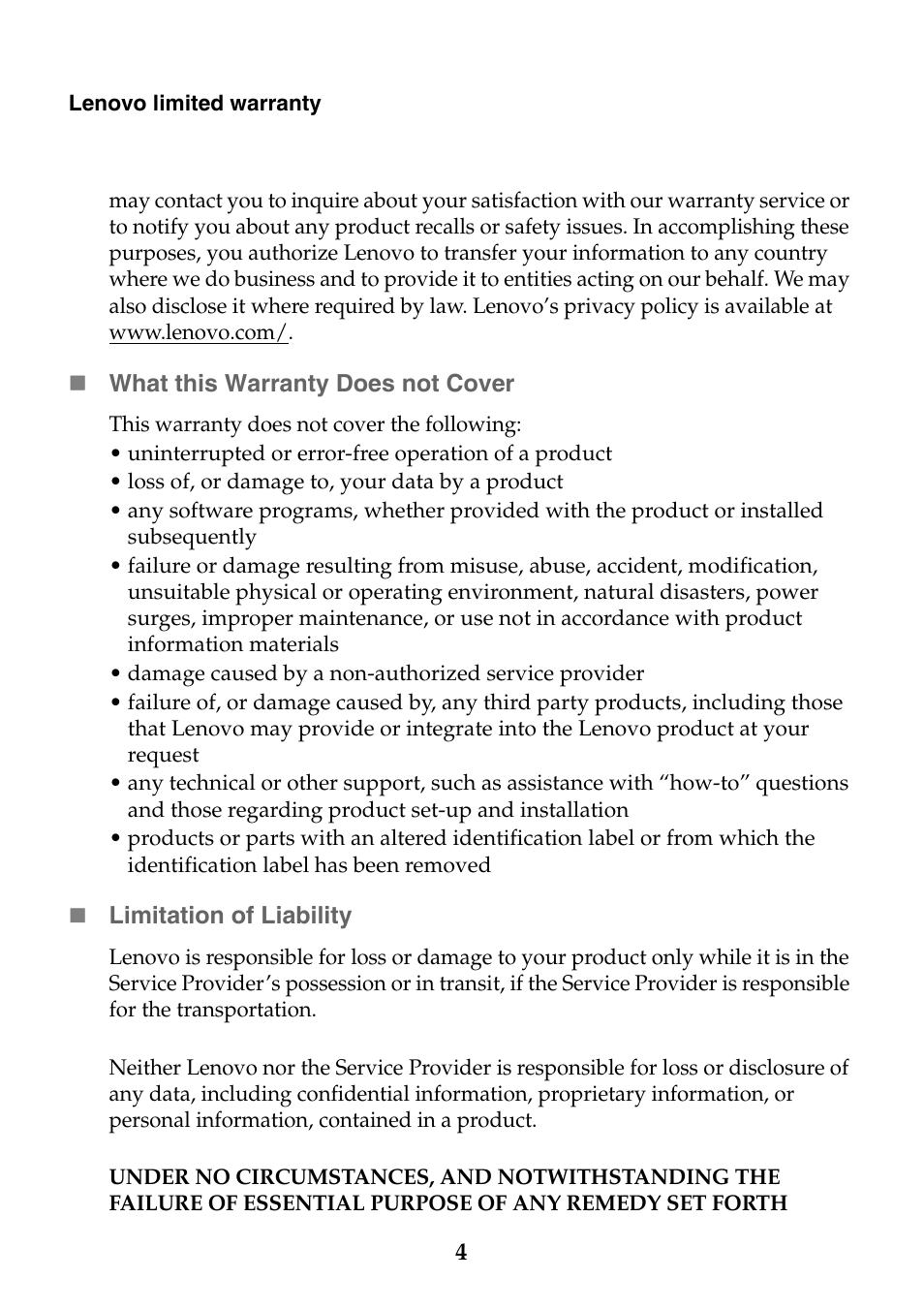 Lenovo M50-70 Notebook User Manual | Page 4 / 20