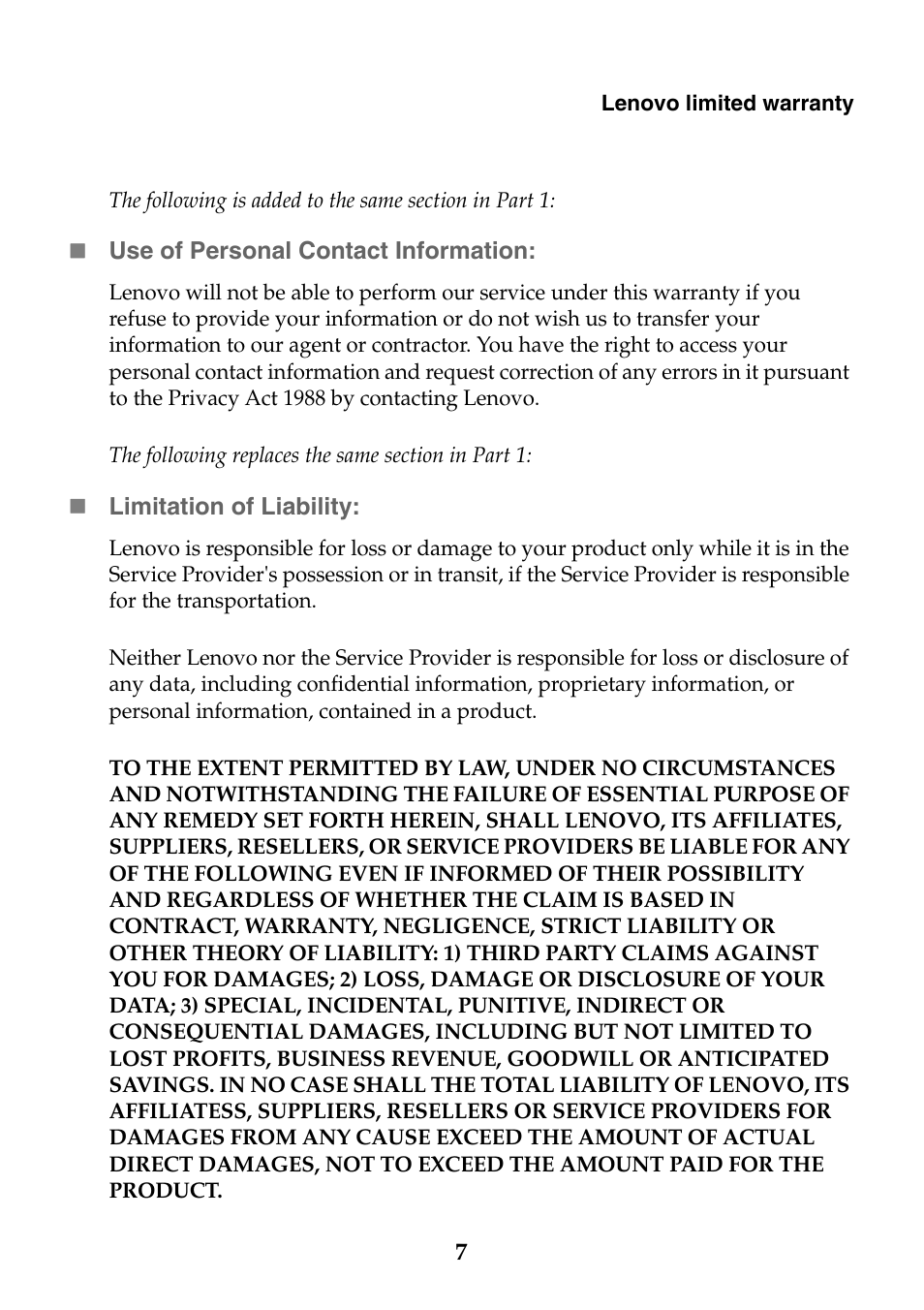 Lenovo M50-70 Notebook User Manual | Page 7 / 20