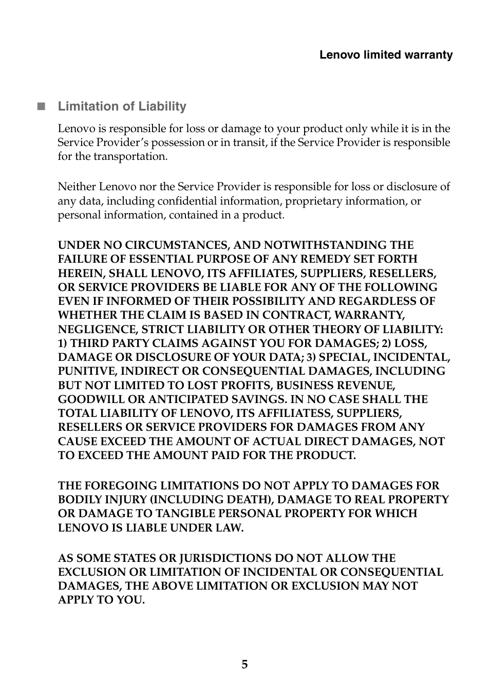 Lenovo Flex 2-14 Notebook Lenovo User Manual | Page 5 / 24