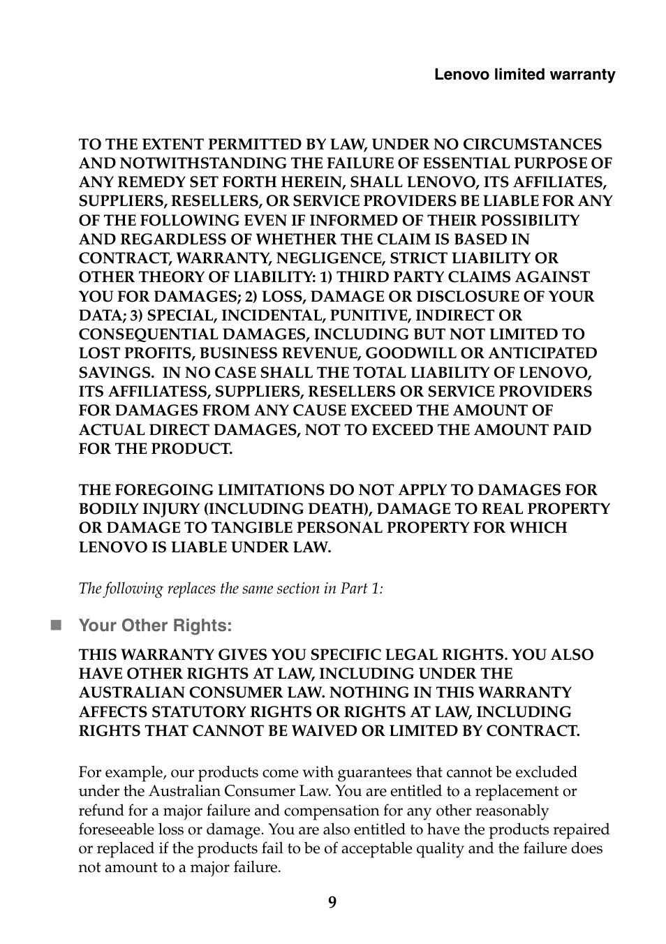 Lenovo Flex 2-14 Notebook Lenovo User Manual | Page 9 / 24