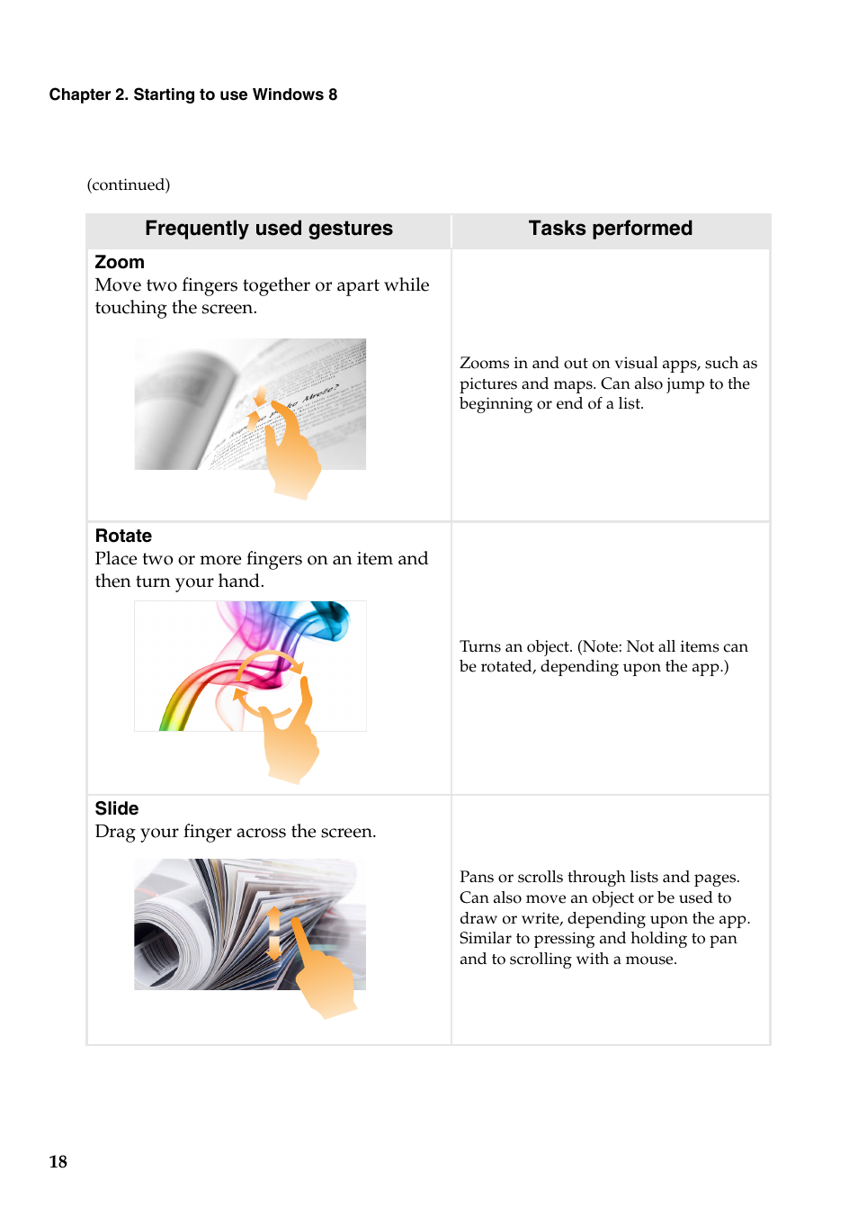 Lenovo IdeaPad Z510 Notebook User Manual | Page 22 / 35