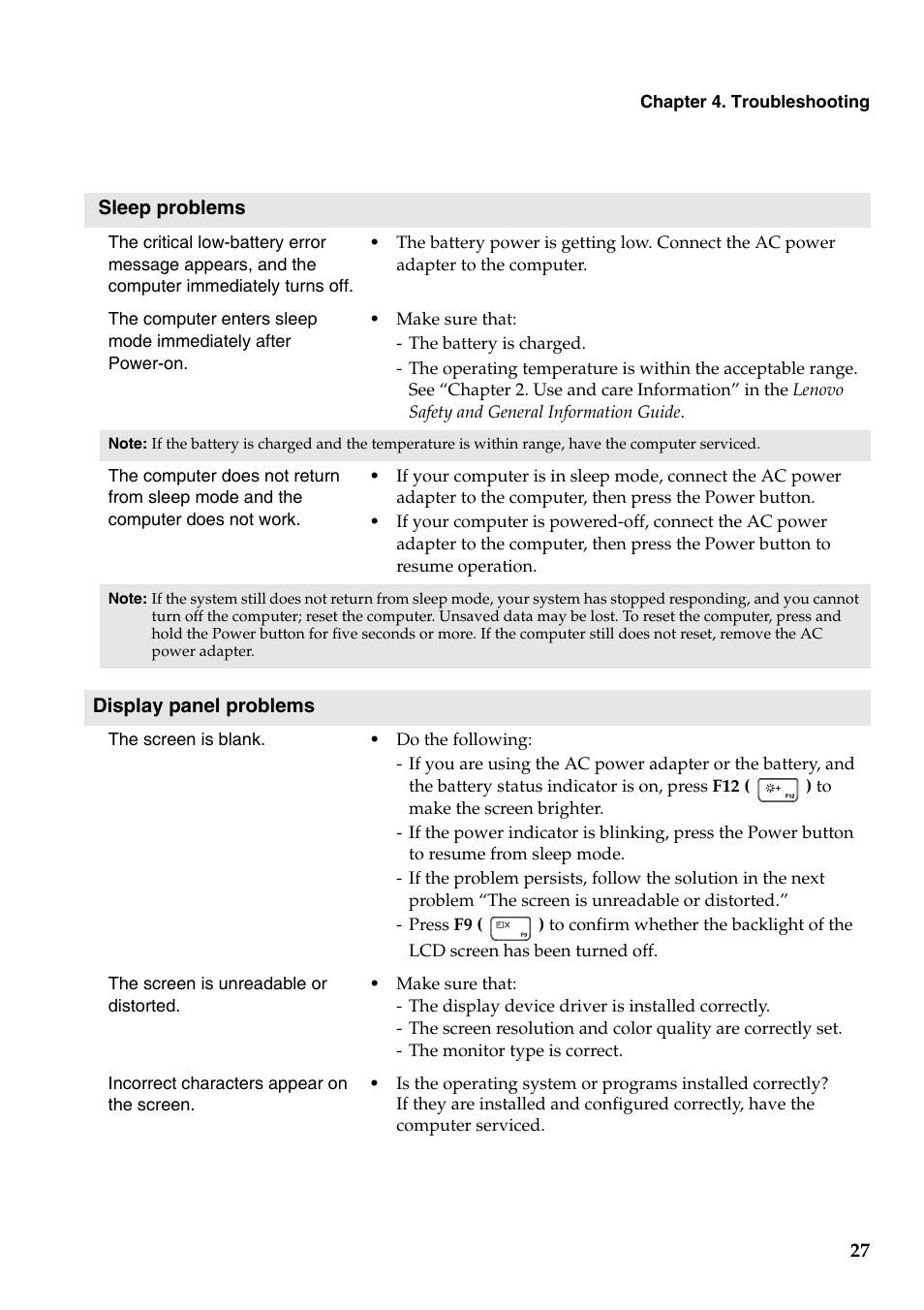 Lenovo IdeaPad Z510 Notebook User Manual | Page 31 / 35