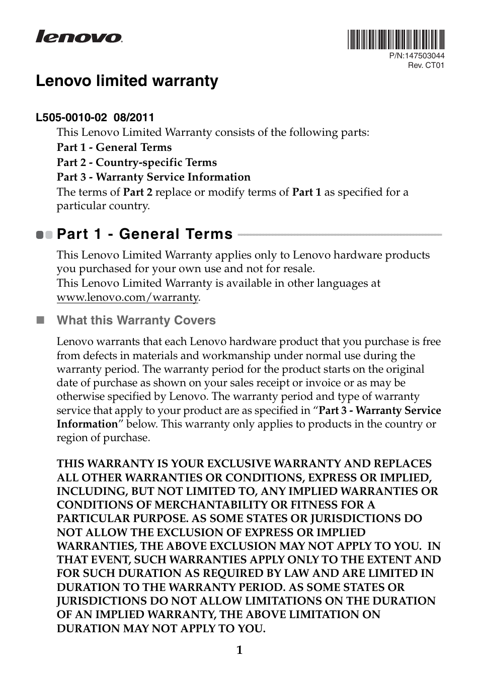 Lenovo G400 Notebook User Manual | 24 pages