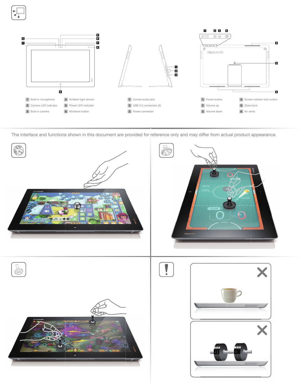 Lenovo Flex 20 All-in-One IdeaCentre User Manual | Page 2 / 2