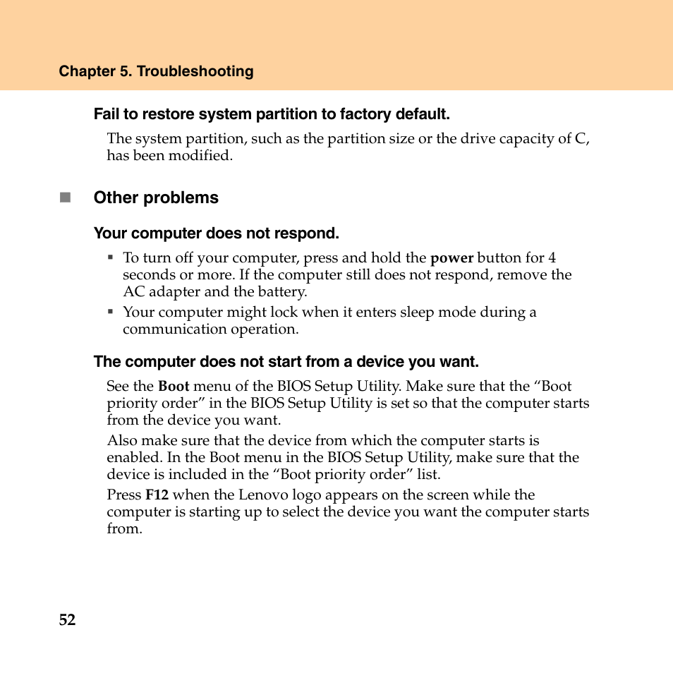 Lenovo IdeaPad Y550P User Manual | Page 60 / 142