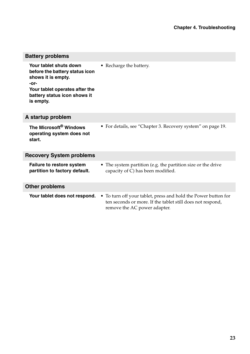 Lenovo Miix 2 8 Tablet Lenovo User Manual | Page 27 / 30