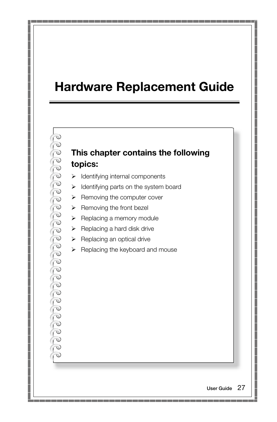 Hardware replacement guide | Lenovo H505s Desktop User Manual | Page 32 / 53