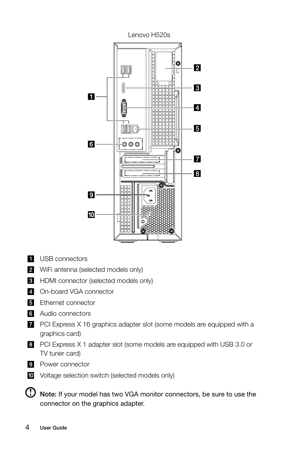 Lenovo H505s Desktop User Manual | Page 9 / 53