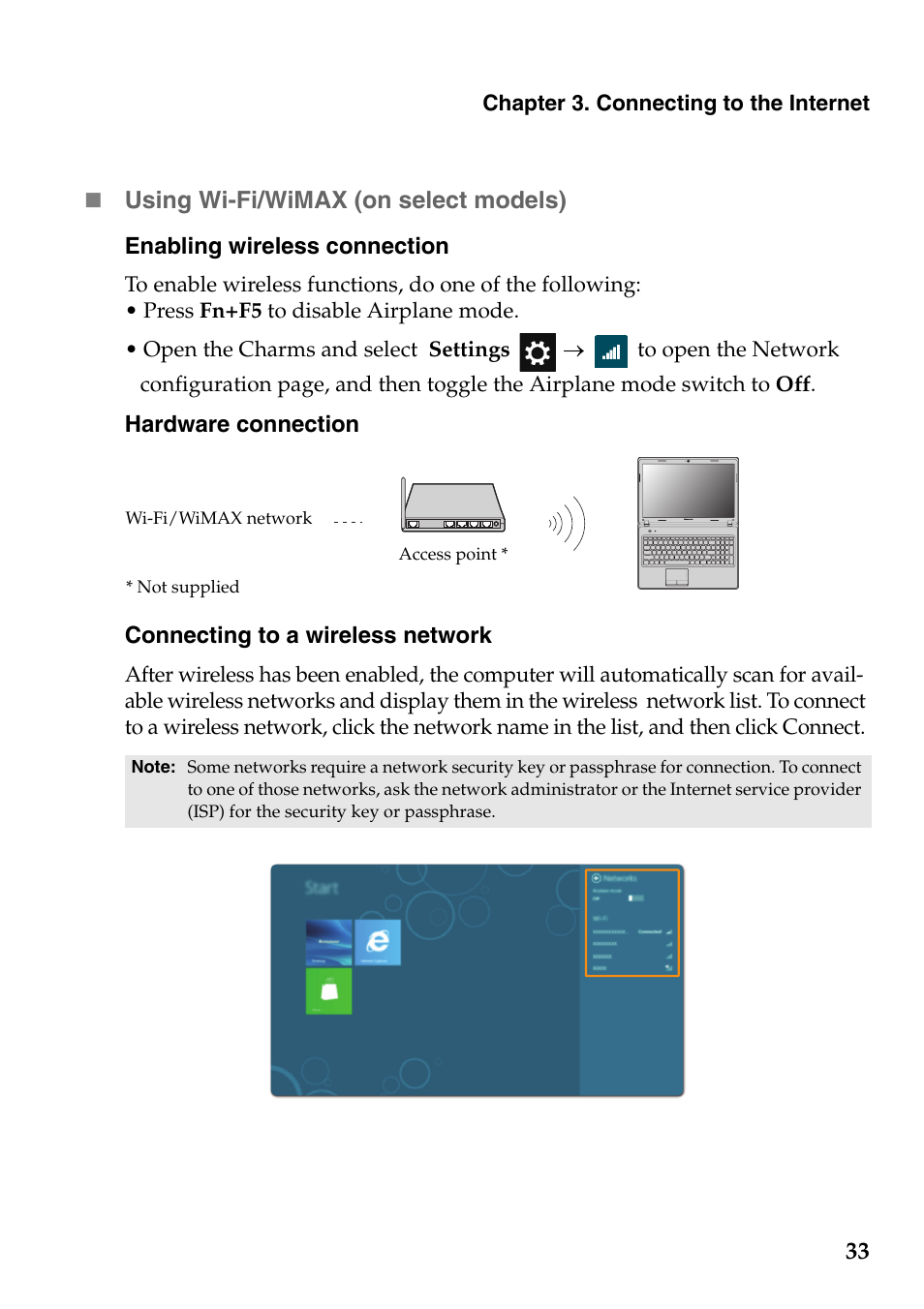 Lenovo G485 Notebook User Manual | Page 37 / 64