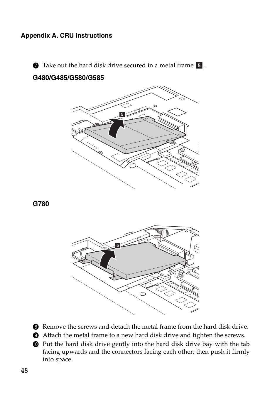 Lenovo G485 Notebook User Manual | Page 52 / 64