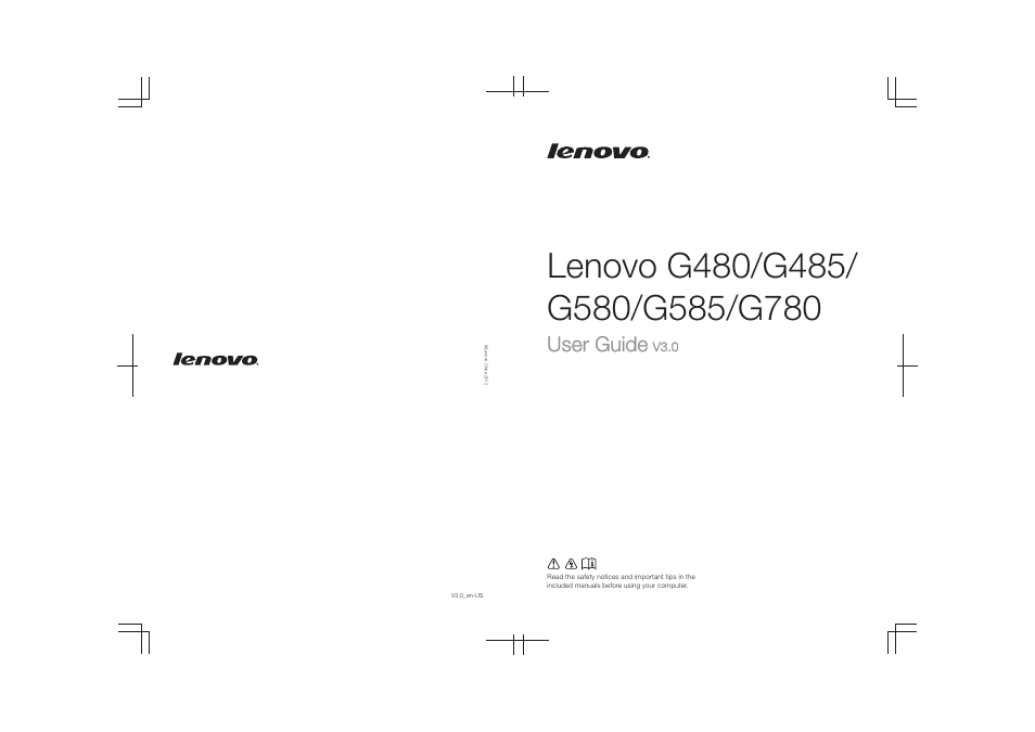 User guide | Lenovo G485 Notebook User Manual | Page 64 / 64