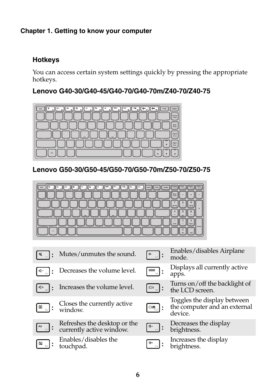 Lenovo Z40-75 User Manual | Page 12 / 51