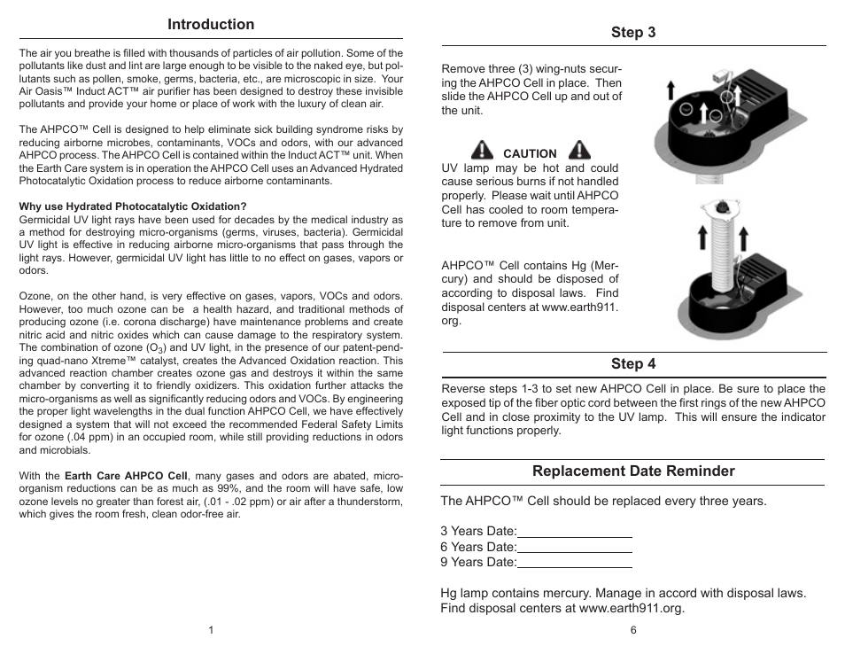 Air Oasis 9 User Manual | Page 2 / 6
