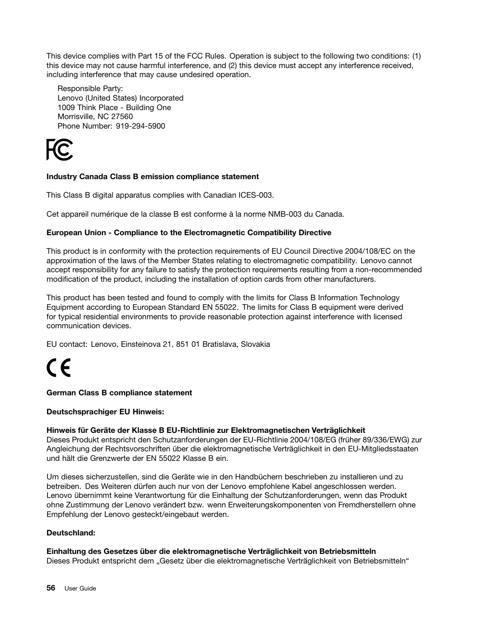 Lenovo B590 Notebook User Manual | Page 70 / 84