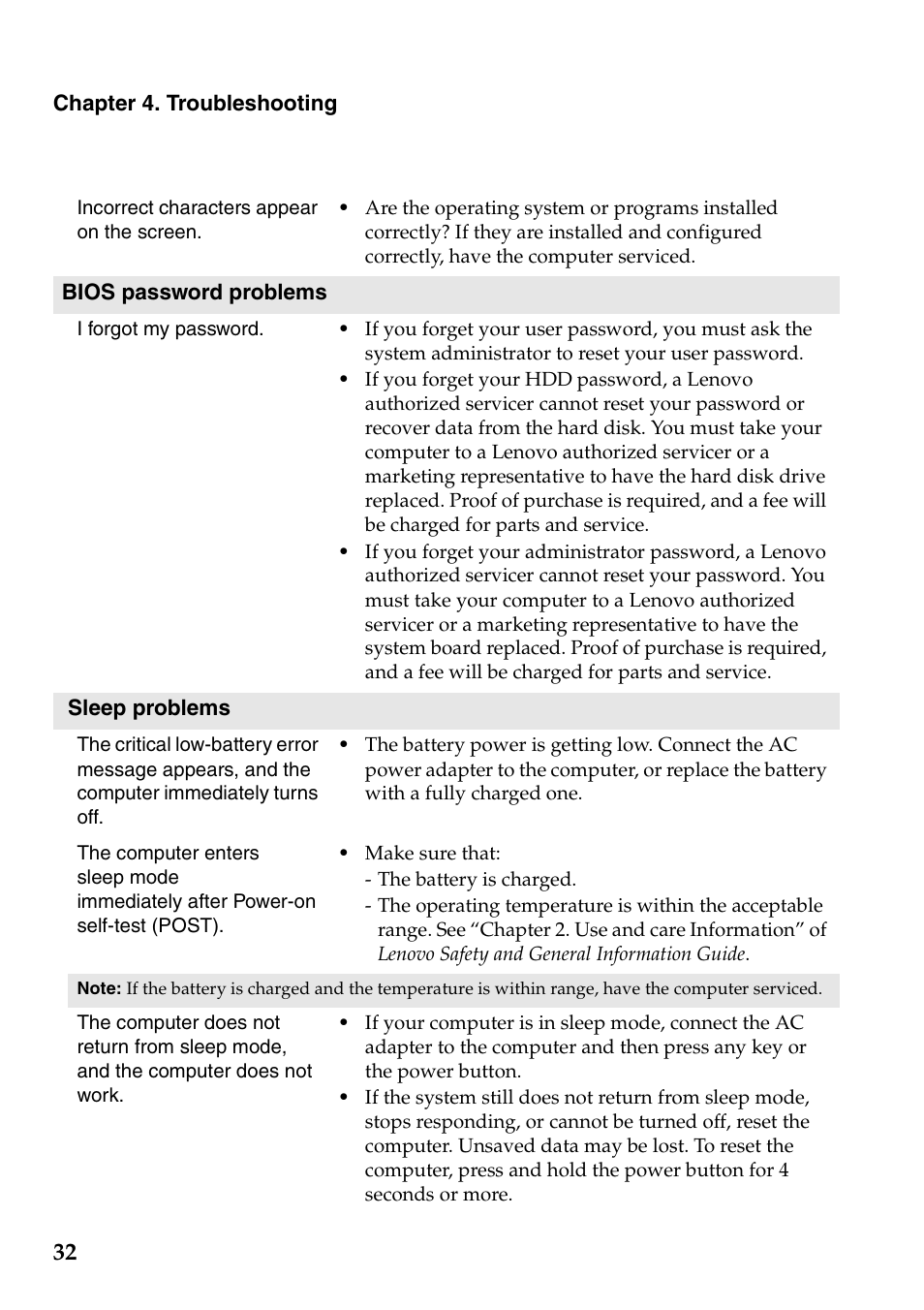 Lenovo IdeaPad Flex 14D Notebook User Manual | Page 36 / 40